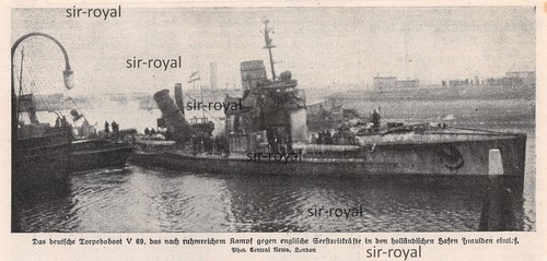 Torpedoboot v69 1wk militär - torpedoboot,