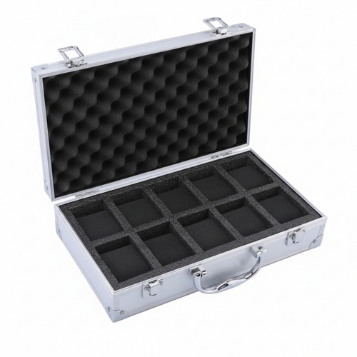 Uhrenbox mit fächern - mit,