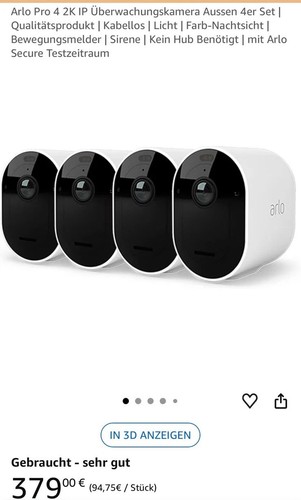 Arlo pro 4er - 4,