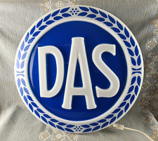 Vintage Leuchtreklame DAS