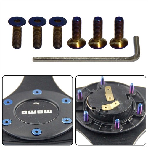 6pcs lenkradschrauben schraube - 6pcs,