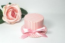 Geschenkschachtel Gastgeschenk HUT klein Hochzeit Taufe