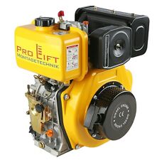 6PS Dieselmotor E-Starter Ø25,4mm Antriebswelle 4400Watt Einzylinder Motor 02549