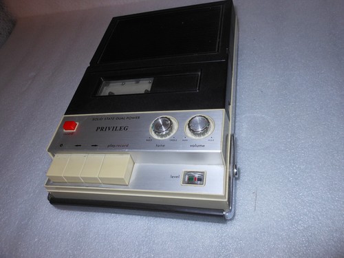 Vintage kassette tonbandgerät - vintage,
