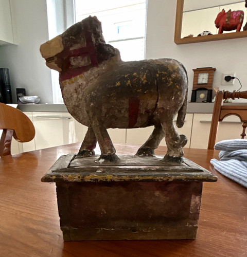 Nandi antike handgeschnitzte - ,