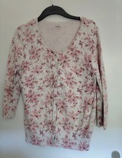 Strickjacke 3/4-Arm Gr 42