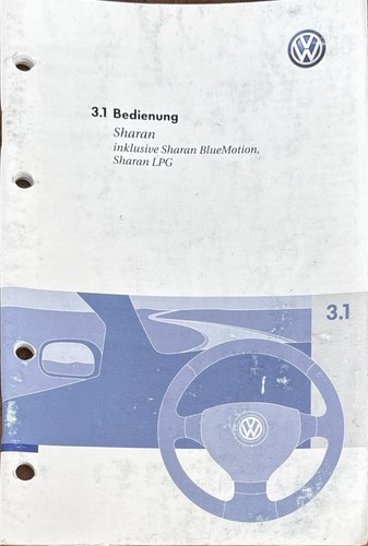 Sharan bedienungsanleitung - sharan,