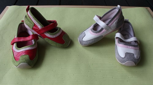Paar ballerinas schuhe baby - ballerinas,