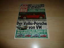 Zeitung Zeitschrift - Auto Bild Heft Nr. 14 - 30.März 1987 - VW Taifun