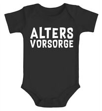 Baby-Body Aufschrift Altersvorsorge lustige Geschenke Neugeborene Jungen