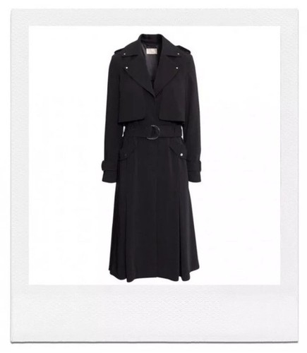 Trend trenchcoat schwarz - h&m,