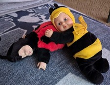 2 Anne Geddes Puppen