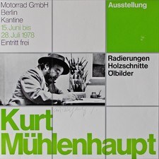 Kurt Mühlenhaupt Plakat BMW