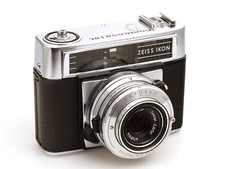 Zeiss Ikon Sucherkamera Contessa LBE mit Carl Zeiss Tessar 2.8/50 - defekt !