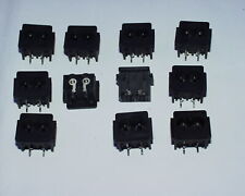 Einbaubuchse C8 männlich 2-polig Kleingeräte Kupplung EuroStecker