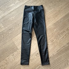 Calzedonia kunstleder leggings - calzedonia, kunstleder-leggings