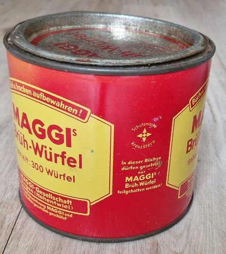 Maggi brühwürfel blechdose - maggi,