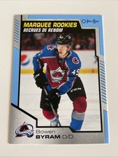 NHL Card-Bowen Byram-Marquee Rookie Blue Border-OPC 2020-21-Colorado