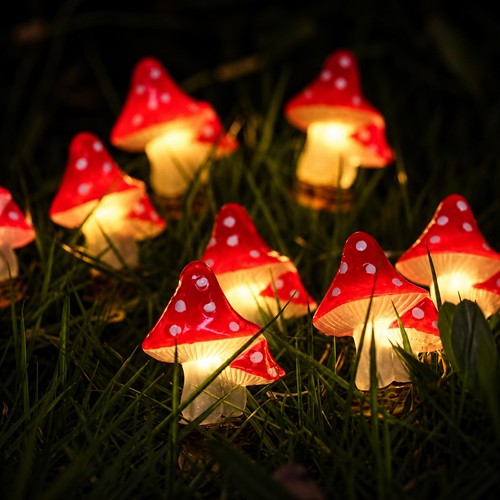 Lichterkette pilz 20led - 2m,