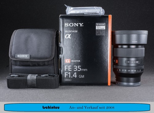 Sony 35mm 4 - f1.4, gm