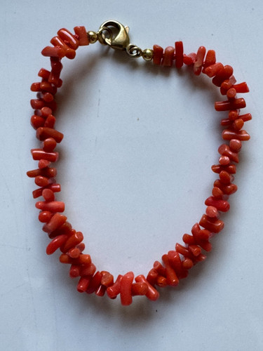 Korallenarmband vintage - korallenarmband,
