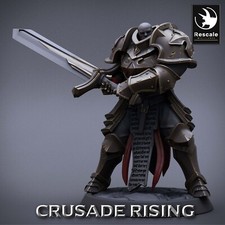 Templer Krieger F17 - Crusade Rising - Rescale Miniatures- 28mm Tabletop