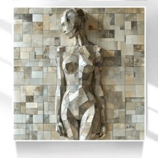 Leinwand Bild Erotik Frau Akt