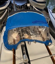 Sprayhood passend Neptun 27 inclusive Schiebelukgarage.