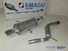 IMASAF Auspuffset Mitteltopf+Endtopf für Alfa 156 + Sportwagon 3.2 GTA 2002-2006