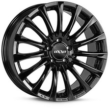 4x Alufelgen OXXO BEST BLACK gloss black 6,5x15 ET35 LK4 100 15 Zoll Felgen Alu