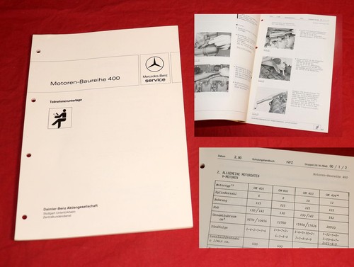 Mercedes motor baureihen - mercedes,