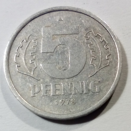 Münze ddr fünf - (30), 5