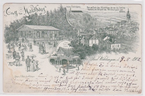 38087 gruss aus waldhaus - 38087,