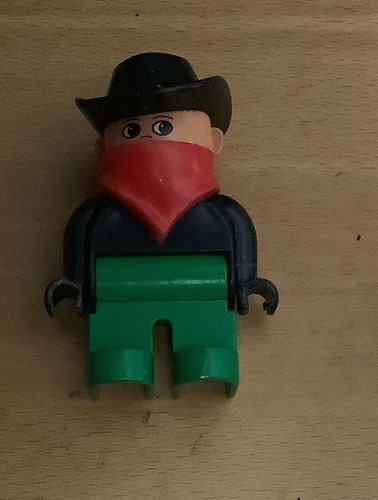 Duplo figur cowboy bandit - duplo,