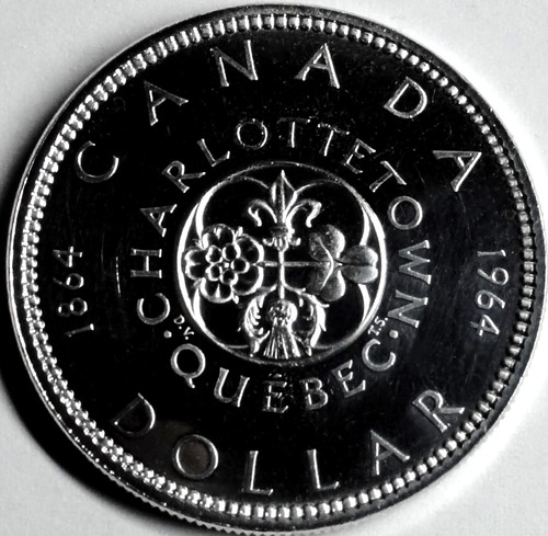 Kanada dollar 1964 silber - 1,