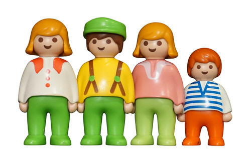 Playmobil 123 figuren familie - playmobil,