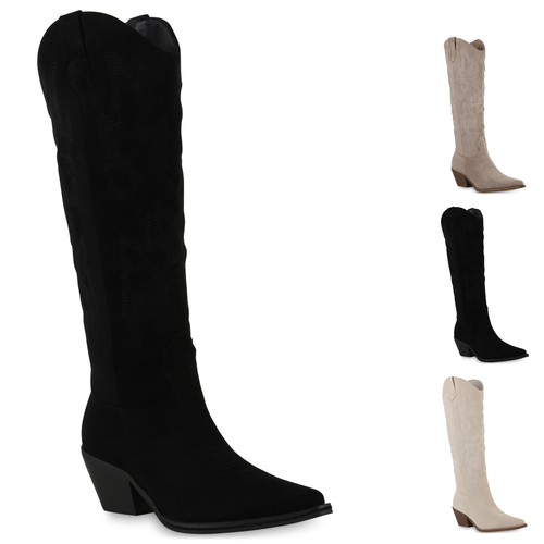 Van hill damen cowboystiefel - hill,