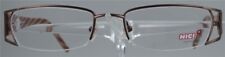 NICI 58 Braun NICI58 Halbrand IVKO Brille Brillengestell NEU