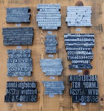 Bleischrift set zur - bleischrift,
