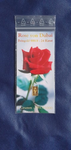 Rose von dubai goldbarren gold - rose,