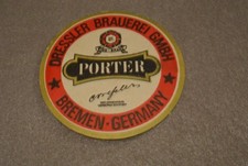 Bierdeckel ,  kleinerer ,  Dressler Brauerei GmbH , Bremen - Germany