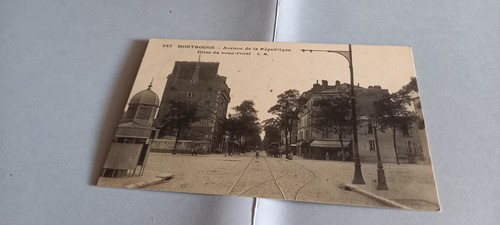 Cpa montrouge avenue - montrouge, la