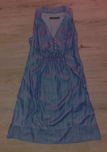 Blaues jeanskleid calvin - jeanskleid,,