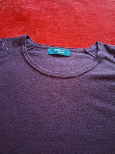 Ovanti glow lila pullover - ovanti,