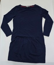 BODEN Minikleid blau Langarm