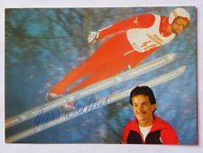 AUTOGRAMMKARTE & ORIGINALE UNTERSCHRIFT von HANS WALLNER (SKISPRINGEN) - MS A466