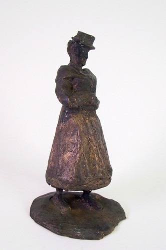 ältere bronzefigur - ältere,