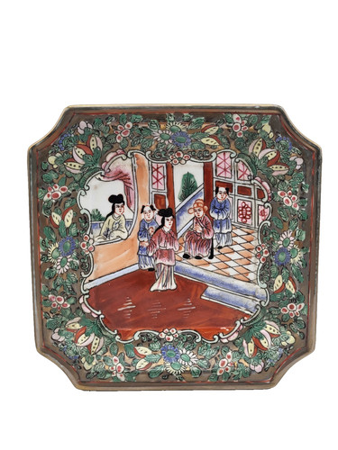 Chinesischer porzellan teller - chinesischer,