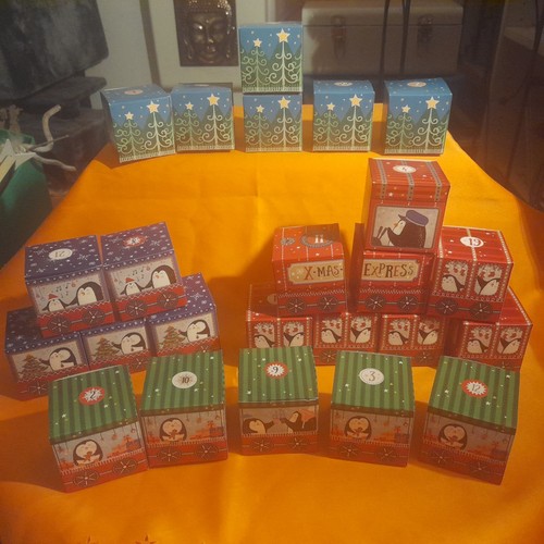 Adventskalender weihnachtszug - adventskalender,