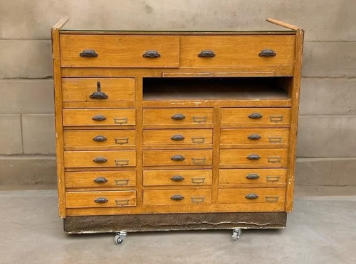Vintage laden kontor - vintage,